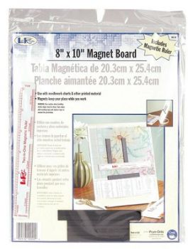 Metal board with ruler MB-8R / Металлическая доска с магнитами и линейкой