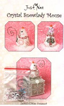 Crystal Snowlady Mouse / Хрустальная Снежная Леди-мышка