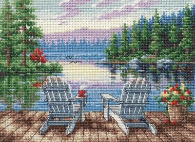 Lakeside morning 70-65231 / Утро на берегу озера