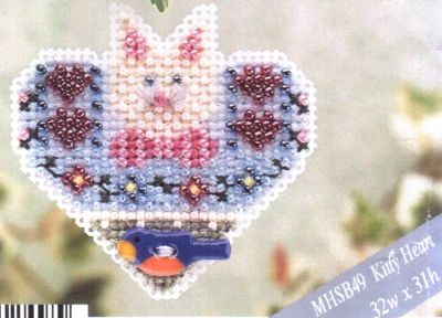 Kitty Heart MH801 MHSB49 / Кошачье сердечко (магнит)