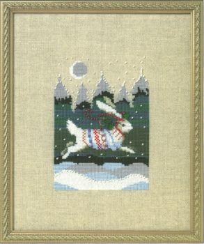 Winter hare  DW240 NC277/ Белый заяц