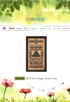 Sugar Plum Tree MH770 MHTS36 / Ёлочка сахарной сливы