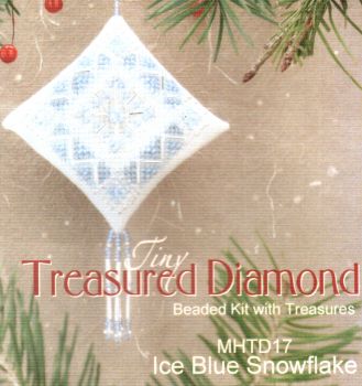 Ice Blue Snowflake 2000 MHTD17 / Ледяная голубая снежинка 2000