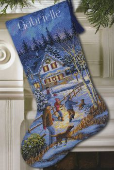 Christmas Eve Fun Stocking 08805 / Забавный сочельник