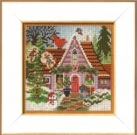 Festive Fairy Cottage MH14-2533 / Праздничный Сказочный домик