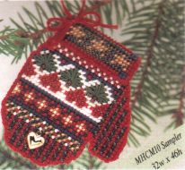 Sampler MH672 MHCM10 от Mill Hill / Образец вышивки