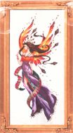 Queen Sari RW738 BF010 / Королевское сари (без основы)